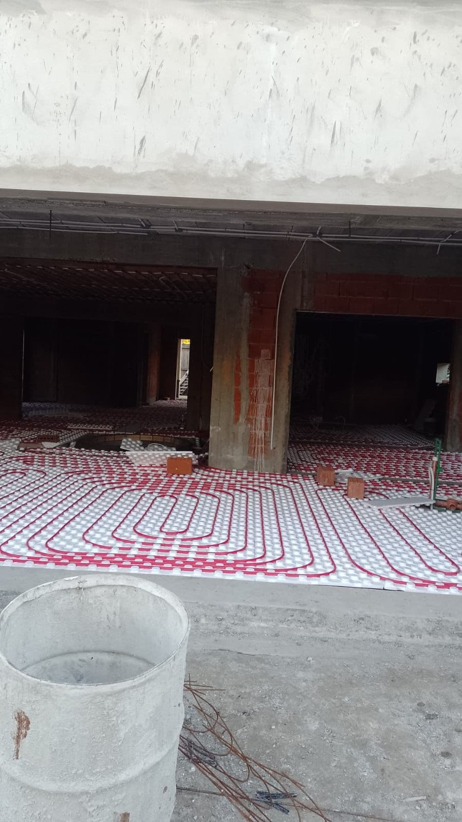 Montaje tecnico de calefaccion en sala de maquinas